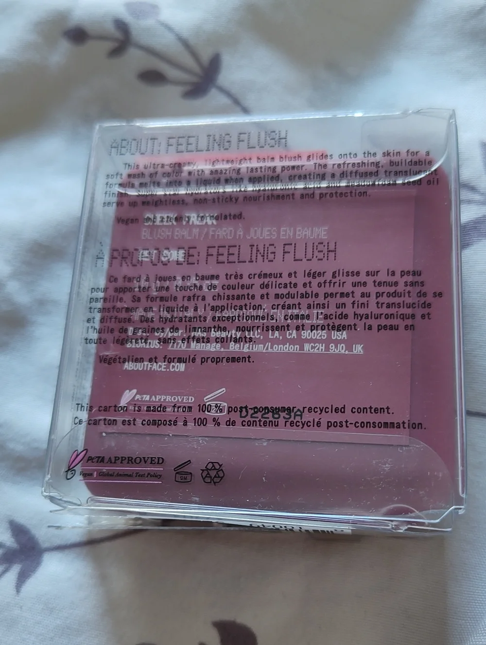 About face Get Some Cheek Freak Blush Balm